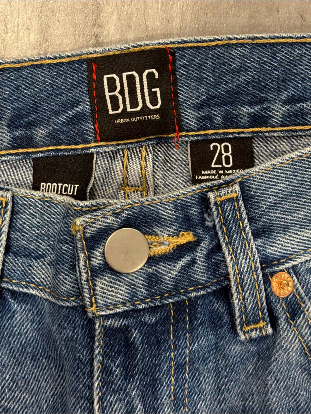 BDG Women's Blue Denim Bootcut Jeans